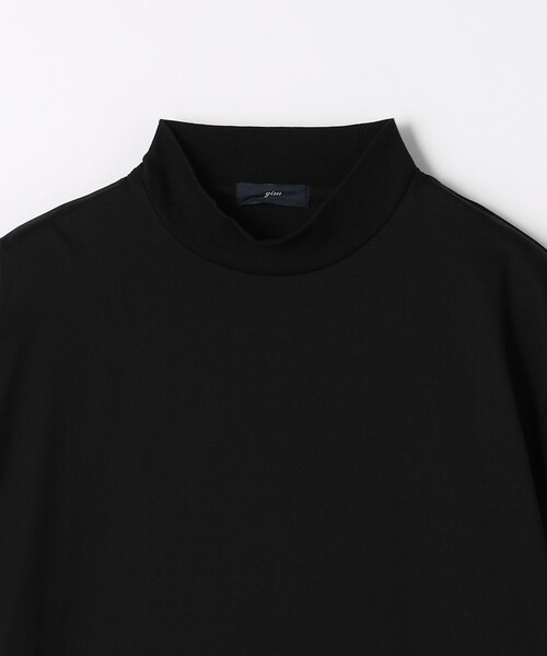 gim（ジム）の「＜GIM＞プラチナフェイス コットン モックネック Tシャツ（Tシャツ/カットソー・メンズ・ホワイト/ブラック/ライトグレー・M/S/L）」の16枚目の写真