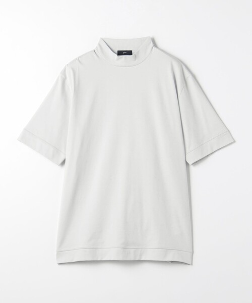 gim（ジム）の「＜GIM＞プラチナフェイス コットン モックネック Tシャツ（Tシャツ/カットソー・メンズ・ホワイト/ブラック/ライトグレー・M/S/L）」の18枚目の写真