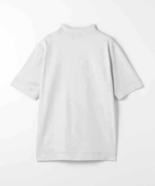gim（ジム）の「＜GIM＞プラチナフェイス コットン モックネック Tシャツ（Tシャツ/カットソー・メンズ・ホワイト/ブラック/ライトグレー・M/S/L）」の19枚目の写真
