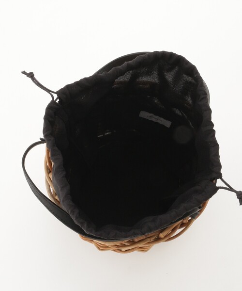 &Bridge（アンドブリッジ）の「cachellier(カシェリエ） 円柱かごバッグ（BK）（ハンドバッグ・レディース・ブラック・99）」の4枚目の写真