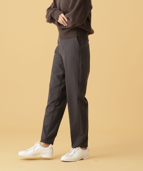 Apo(s)ture（アポスチャー）の「NORAH-001/合繊テーパードパンツ（その他パンツ・レディース・ブラック/グリーン/チャコール/ベージュ・XS/S/M/L/XL）」の12枚目の写真