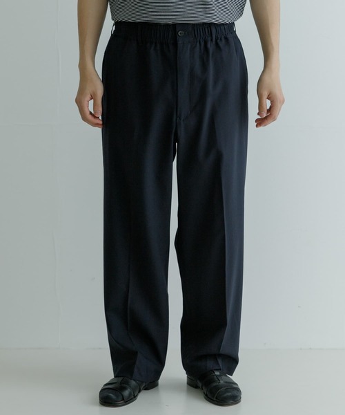 FARAH(ファーラー)の「FARAH Easy Wide Tapered Pants(その他パンツ・メンズ・ネイビー/チャコールグレー・LARGE/MEDIUM)」の8枚目の写真