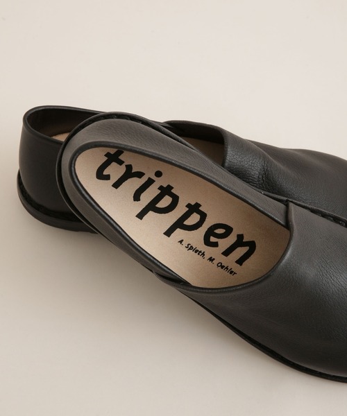 trippen(トリッペン)の「trippen/ONCE-ALB222(スリッポン・メンズ・ブラック・42)」の2枚目の写真