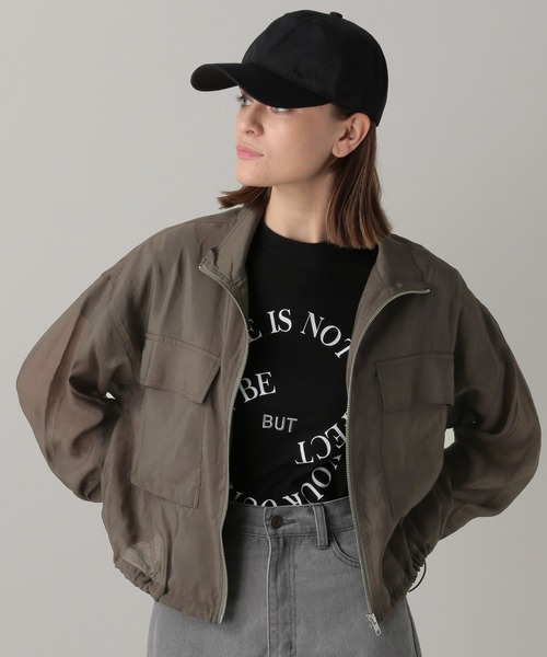 FOREVER 21(フォーエバー トゥエンティーワン)の「【2024SS】シアーブルゾン(ブルゾン・レディース・オフホワイト/グレー/ベージュ・FREE)」の3枚目の写真
