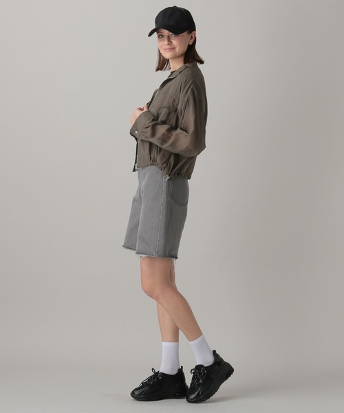 FOREVER 21(フォーエバー トゥエンティーワン)の「【2024SS】シアーブルゾン(ブルゾン・レディース・オフホワイト/グレー/ベージュ・FREE)」の7枚目の写真
