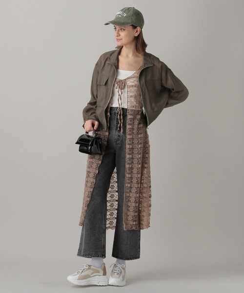 FOREVER 21(フォーエバー トゥエンティーワン)の「【2024SS】シアーブルゾン(ブルゾン・レディース・オフホワイト/グレー/ベージュ・FREE)」の10枚目の写真