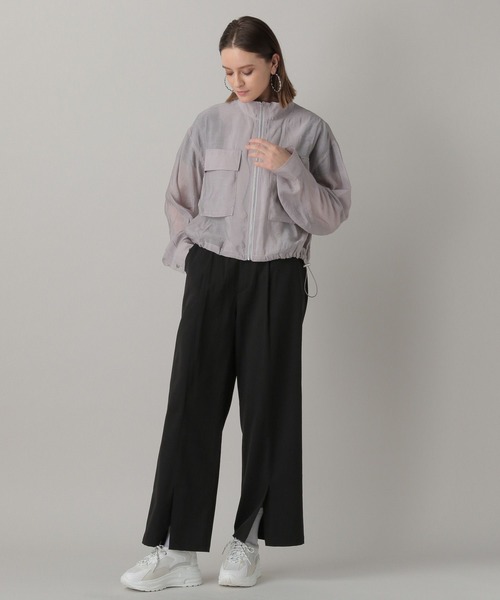 FOREVER 21(フォーエバー トゥエンティーワン)の「【2024SS】シアーブルゾン(ブルゾン・レディース・オフホワイト/グレー/ベージュ・FREE)」の15枚目の写真