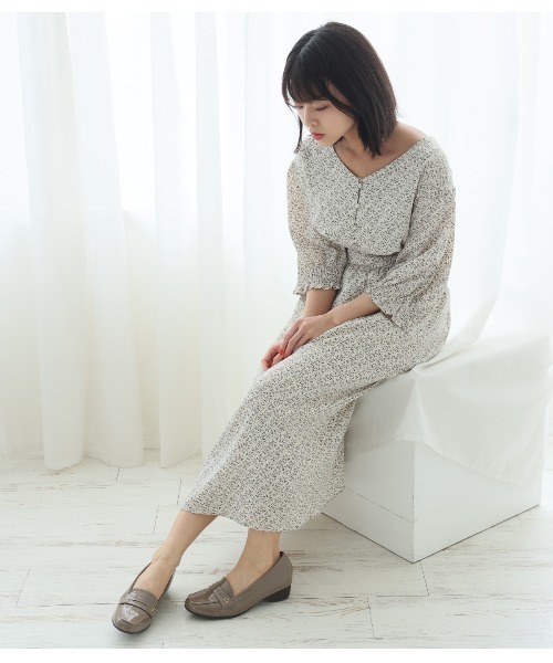 DEMETER(デメテル)の「防水 撥水 防滑 晴れ雨兼用 幅広3E ローファー コインローファー レインパンプス レインシューズ(レインシューズ・レディース・ベージュ系その他/ブラック/ブラック系その他/ネイビー・24.5cm/22.5cm/23.0cm/23.5cm/24.0cm)」の10枚目の写真