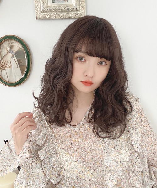 Brightlele(ブライトララ)の「「 ライトウェーブミディ 」 ウィッグ ミディアム ボブ レディース フルウィッグ 自然(ウィッグ・レディース・その他7/その他1/その他3/その他8/その他2/その他5/その他4/その他6・フリー)」の12枚目の写真