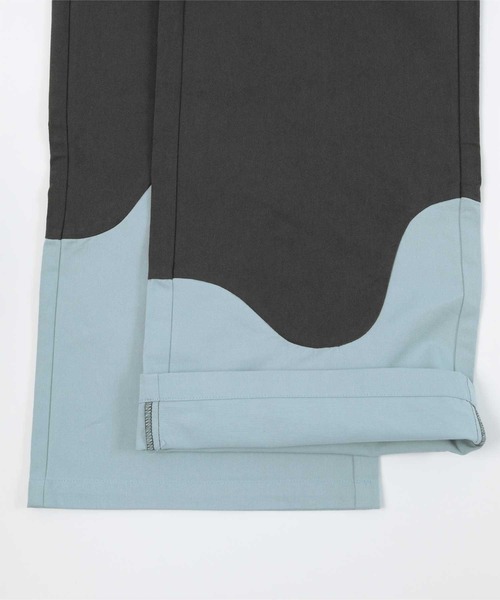 miette（ミエット）の「ウェーブ切替ワイドパンツ（その他パンツ・レディース・チャコール/ベージュ・FREE）」の18枚目の写真