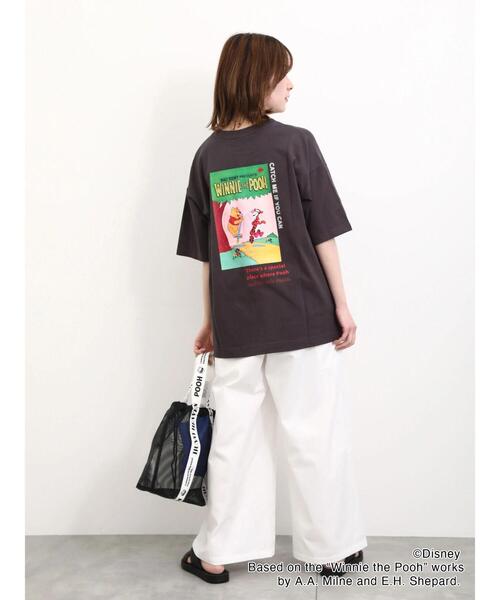 Samansa Mos2 blue（サマンサモスモスブルー）の「【Disney】くまのプーさん/メッシュトート（ハンドバッグ・レディース・イエロー/ブラック・F）」の7枚目の写真