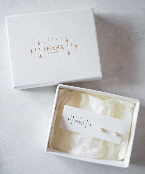 tone(トーン)の「【SHAHA】《SHAHA》宝石質プチ天然石/サージカルステンレス/カラーストーン/ミニピアス/スタッドタイプ/BOX付き(MA)(ピアス(両耳用)・レディース・レッド/グリーン/ホワイト・FREE)」の21枚目の写真