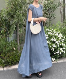 インナー付きマジョリカプリーツワンピース