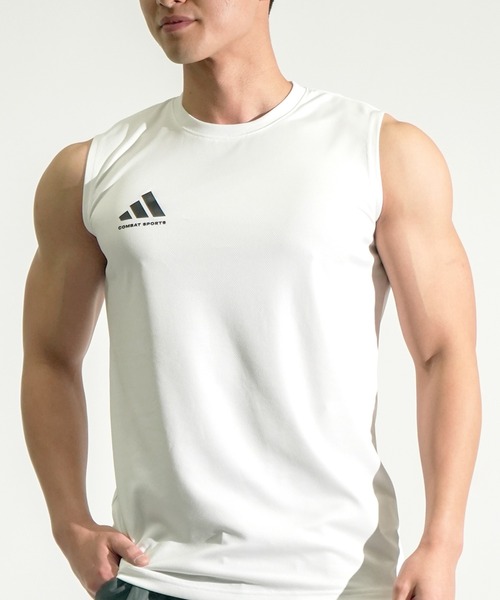 adidas（アディダス）の「【adidas combat sports】アディダスコンバットスポーツ　adiCLTT24　タンクトップⅡ（タンクトップ・メンズ・ホワイト×ブラック/ブラック×ホワイト/ネイビー×ホワイト・M/L/XL）」の9枚目の写真