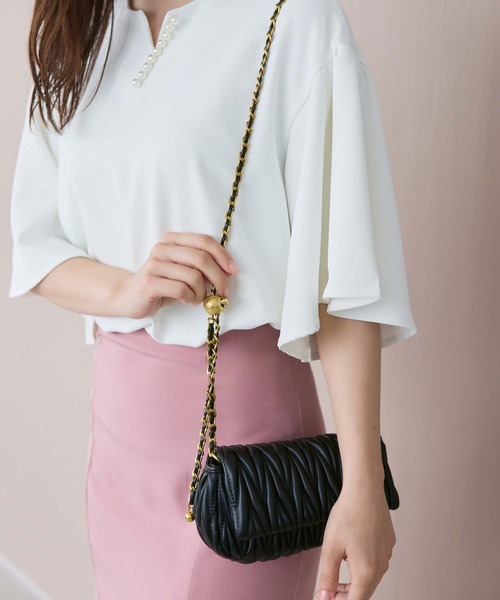 キルティングチェーンショルダーバッグ（ショルダーバッグ）｜fifth（フィフス）