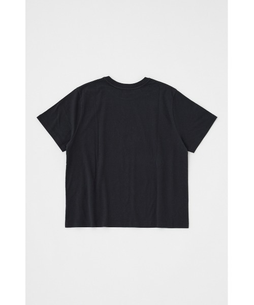 MOUSSY（マウジー）の「CLASSIC EMBROIDERY MOUSSY Tシャツ（Tシャツ/カットソー・レディース・ライトブラック/ホワイト/ベージュ・FREE）」の5枚目の写真