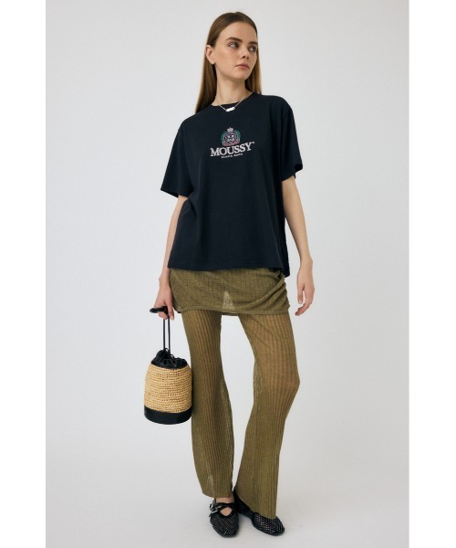 CLASSIC EMBROIDERY MOUSSY Tシャツ（Tシャツ/カットソー）｜MOUSSY