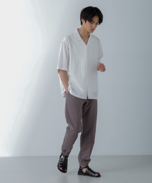 NANO universe(ナノユニバース)の「「RELAX」快適冷感EDMONDイージーパンツ(その他パンツ・メンズ・モカ/ブラック・S/M/L)」の9枚目の写真