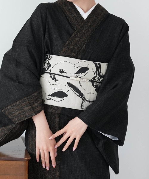 utatane（ウタタネ）の「作り帯 ニコアンティーク ホーランド・ロップ