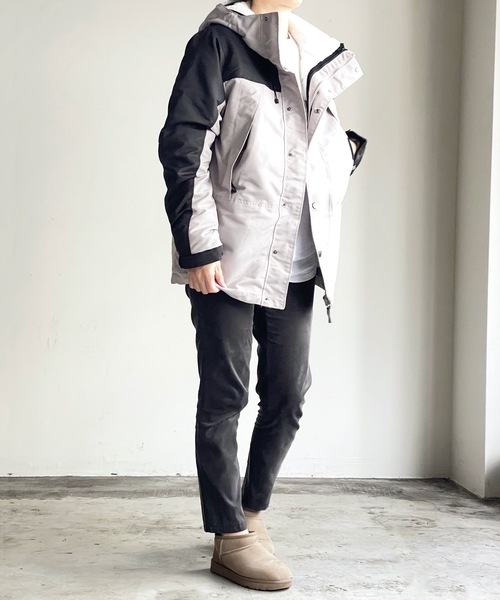 Magine（マージン）の「【SELECT】IR:BOA FLEECE LINER 3WAY MOUNTAIN PARKA　ボアフリースライナー 3WAY マウンテンパーカー（マウンテンパーカー・メンズ・ブラック/グレイッシュベージュ/カモフラージュ/ベージュ・M/L/XL）」の3枚目の写真