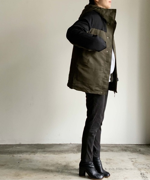 Magine（マージン）の「【SELECT】IR:BOA FLEECE LINER 3WAY MOUNTAIN PARKA　ボアフリースライナー 3WAY マウンテンパーカー（マウンテンパーカー・メンズ・ブラック/グレイッシュベージュ/カモフラージュ/ベージュ・M/L/XL）」の11枚目の写真