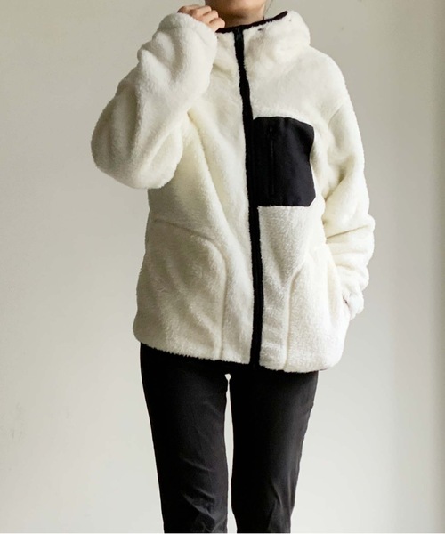 Magine（マージン）の「【SELECT】IR:BOA FLEECE LINER 3WAY MOUNTAIN PARKA　ボアフリースライナー 3WAY マウンテンパーカー（マウンテンパーカー・メンズ・ブラック/グレイッシュベージュ/カモフラージュ/ベージュ・M/L/XL）」の13枚目の写真