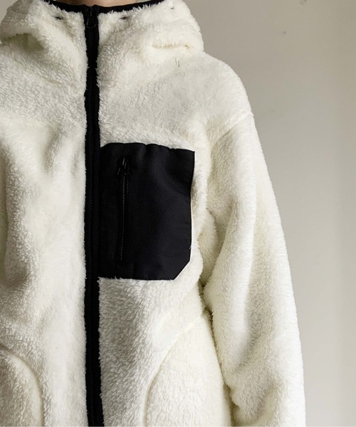 Magine（マージン）の「【SELECT】IR:BOA FLEECE LINER 3WAY MOUNTAIN PARKA　ボアフリースライナー 3WAY マウンテンパーカー（マウンテンパーカー・メンズ・ブラック/グレイッシュベージュ/カモフラージュ/ベージュ・M/L/XL）」の15枚目の写真