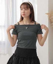 3.3 Field Trip  | 3.3 Field Trip／オフショルリブT(Tシャツ/カットソー)