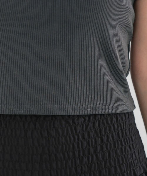 3.3 Field Trip （3.3フィールドトリップ）の「3.3 Field Trip／オフショルリブT（Tシャツ/カットソー・レディース・ピンク/ブルー/チャコール・FREE）」の13枚目の写真