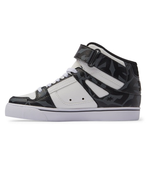 DC(ディーシー)の「DC/ディーシー スニーカー キッズ Ks PURE HIGH-TOP SE EV SN キッズ ピュア ハイトップ エスイー イーブイ エスエヌ スニーカー スケートボード ストリート ゴムひも ハイカット DK244004(スニーカー・キッズ・ホワイト×ネイビー/ホワイト×ブラック・18.0cm/19.0cm/20.0cm/21.0cm/22.0cm/23.0cm/17.0cm)」の17枚目の写真