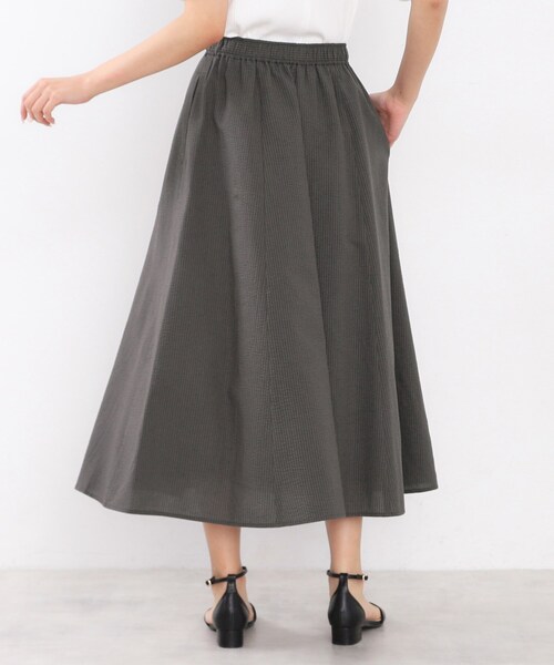 index（インデックス）の「◇サッカーストライプロングフレアスカート