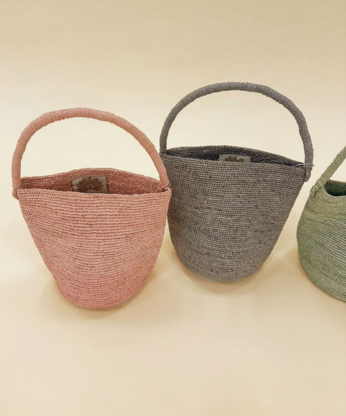 セール】【MADE IN MADA /メイドインマダ】バケツBAG（かご