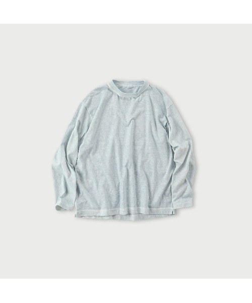 天竺の908オーシャン長袖Tシャツ（草木染め）（Tシャツ/カットソー 