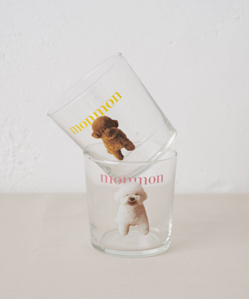 BIRTHDAY BAR（バースデイバー）の「monmon グラス（グラス/マグカップ/タンブラー・レディース・ブラウン/ホワイト・0）」の8枚目の写真