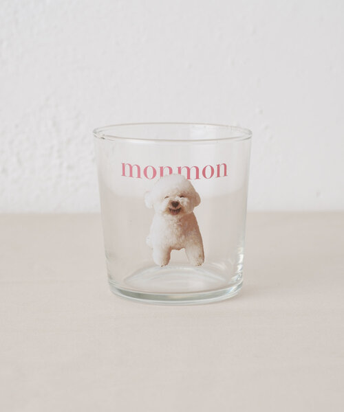 BIRTHDAY BAR（バースデイバー）の「monmon グラス（グラス/マグカップ/タンブラー・レディース・ブラウン/ホワイト・0）」の9枚目の写真