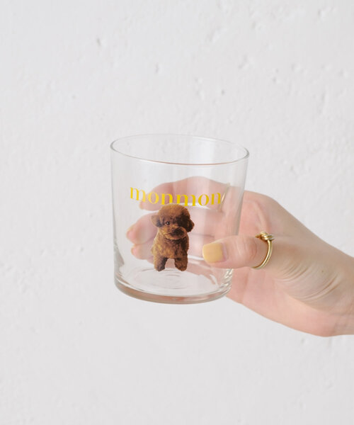 BIRTHDAY BAR（バースデイバー）の「monmon グラス（グラス/マグカップ/タンブラー・レディース・ブラウン/ホワイト・0）」の15枚目の写真