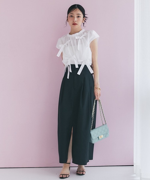 La boutique BonBon - 【最終価格】メニーリボンブラウス 大人リボン】メニーリボンブラウス | La boutique BonBon(ラブ