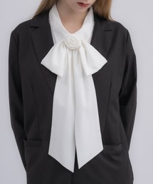 idem(Cf)rose ribbon tie / o`[t`[J[(`[J[)