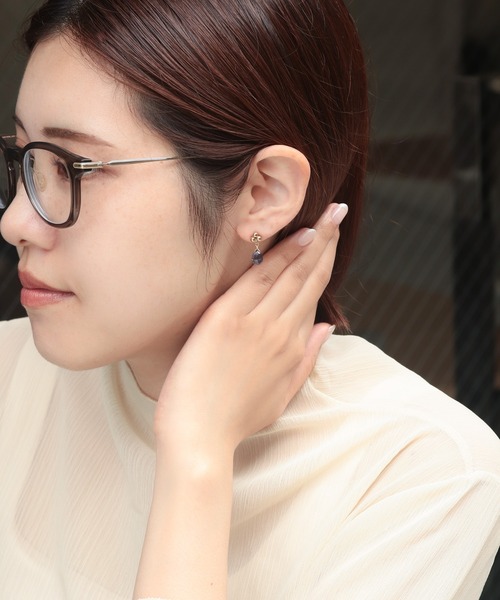 M01749 ● Sophias & D. ピアス 両耳用 天然ダイヤモンド付き Amazon.co.jp: [Sophias & D.] 0.3カラット 18K ピアス 天然