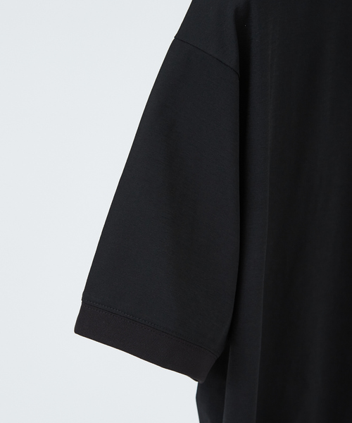 ABAHOUSE GRAY（アバハウスグレイ）の「エアファンクション リブ 半袖Tシャツ（Tシャツ/カットソー・メンズ・ホワイト/グレイッシュベージュ/サックスブルー/ブラック/グリーン/モカ/ネイビー・46/48）」の9枚目の写真