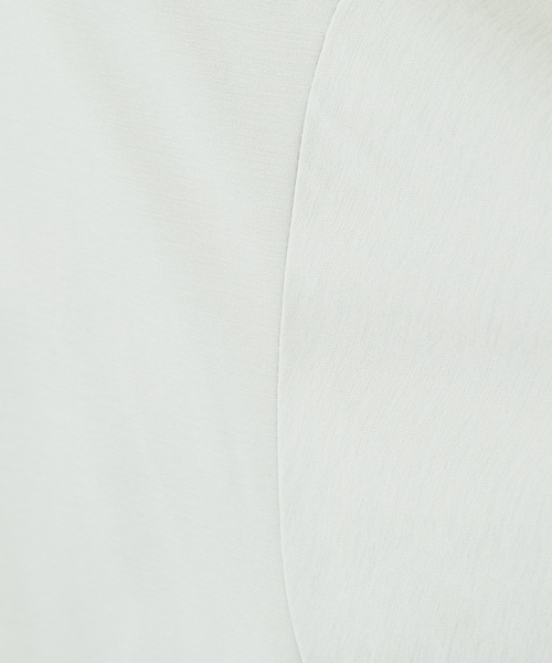 ABAHOUSE GRAY（アバハウスグレイ）の「エアファンクション リブ 半袖Tシャツ（Tシャツ/カットソー・メンズ・ホワイト/グレイッシュベージュ/サックスブルー/ブラック/グリーン/モカ/ネイビー・46/48）」の14枚目の写真