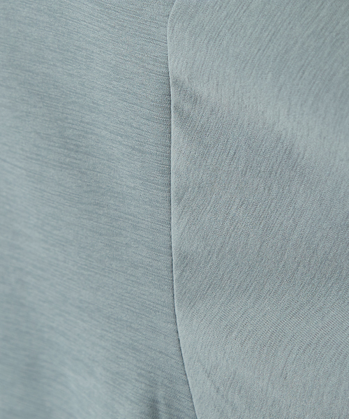 ABAHOUSE GRAY（アバハウスグレイ）の「エアファンクション リブ 半袖Tシャツ（Tシャツ/カットソー・メンズ・ホワイト/グレイッシュベージュ/サックスブルー/ブラック/グリーン/モカ/ネイビー・46/48）」の17枚目の写真