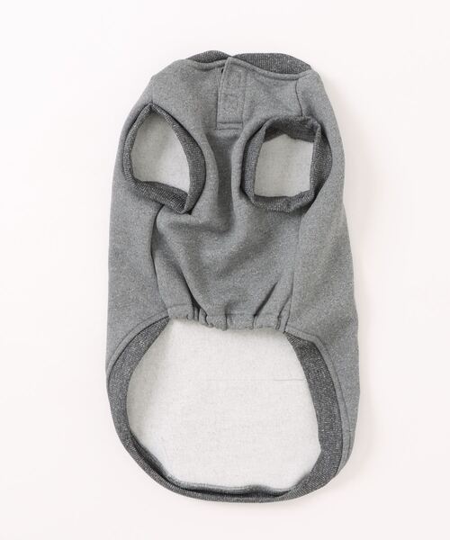 KRIFF MAYER（クリフメイヤー）の「【犬服・ドッグウェア】裏起毛DOGロゴクルー（ペットウェア・メンズ・カラフル/カーキ/ピンク/グレー/ナチュラル/ネイビー/オレンジ/チャコール・MEDIUM/SMALL/X-LARGE/LARGE）」の9枚目の写真