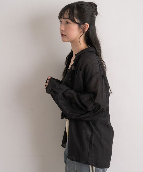 セール】シャーリングキャミsetシャツ（シャツ/ブラウス）｜RETRO GIRL