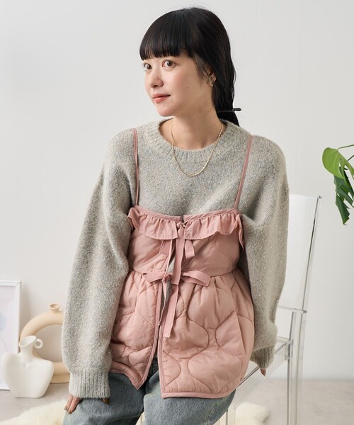 nudevintage キルトビスチェ FREAK'S STORE（フリークスストア）の「ヴィンテージ キルト