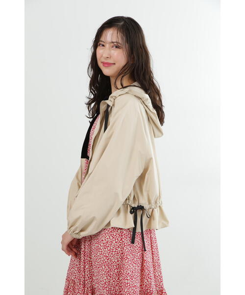 JILL STUART（ジルスチュアート）の「◇ナイロンペプラムブルゾン