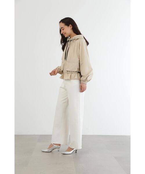 JILL STUART（ジルスチュアート）の「◇ナイロンペプラムブルゾン