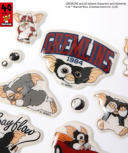 BAYFLOW（ベイフロー）の「【GREMLINS】プクプクステッカー（ステーショナリー・レディース・その他・0）」の3枚目の写真