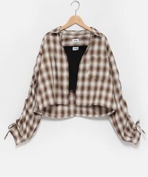 【LTXC】インナーつきチェックシャツ