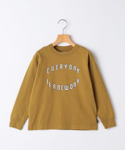 ARCH & LINE(アーチアンドライン)の「ARCH&LINE:110~145cm / USA コットン 長袖 TEE(Tシャツ/カットソー・キッズ・ブルー/ホワイト系その他/マスタード・SMALL/MEDIUM/LARGE/X-LARGE)」の3枚目の写真